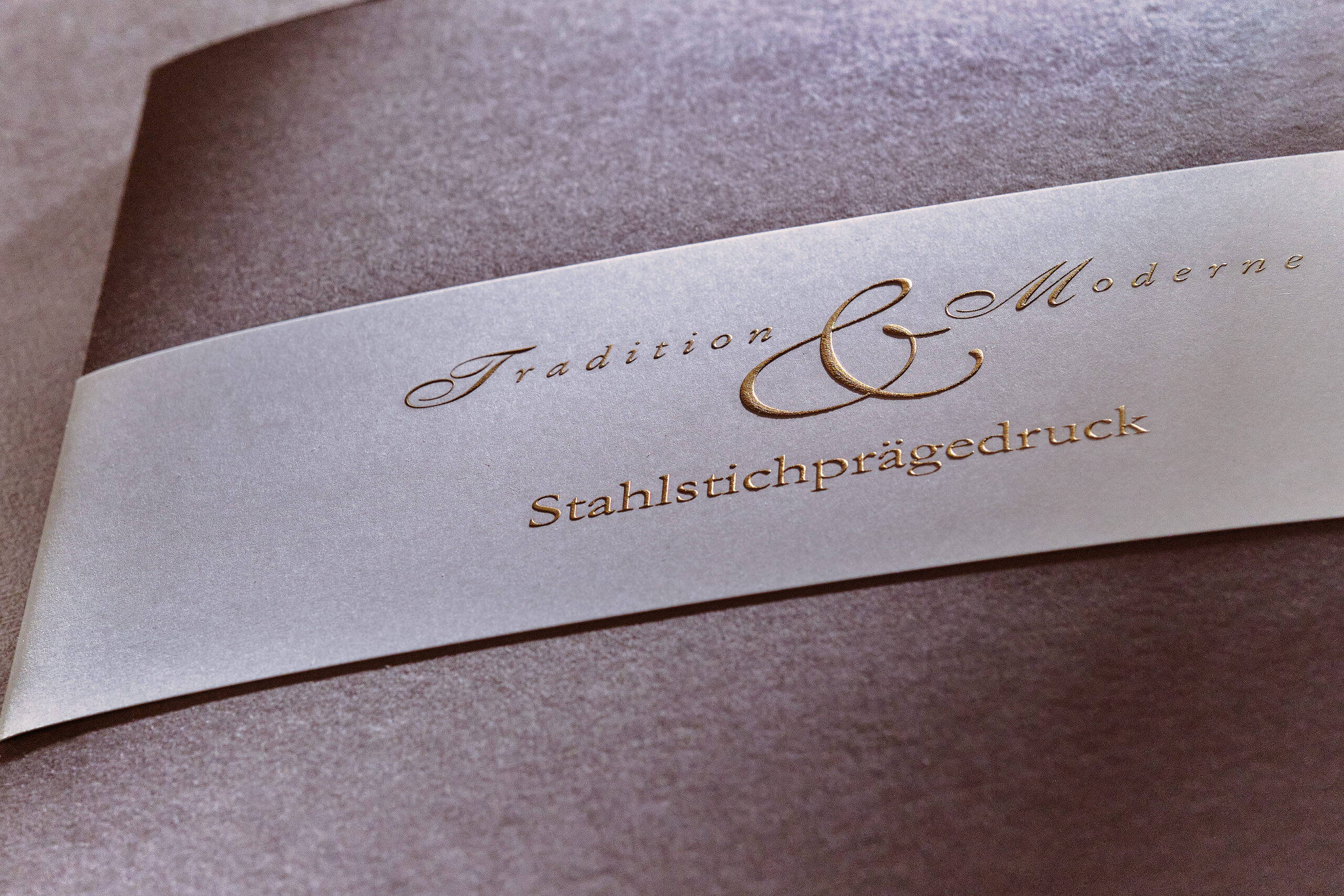 Arbeitsbeispiel Stahlstichprägedruck Stahlstichdruck Arbeitsbeispiel Stahlstichprägedruck